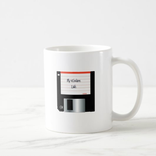 Mein gesamtes Leben Kaffeetasse (Rechts)