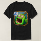 Mein Gesangsmonster-Furcorn-Symbol T-Shirt (Design vorne)