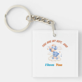 Mein Geschenk an Vater ❤️ Ehrliche Liebe in einem  Schlüsselanhänger