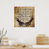 Mein Geschenk für den Ehemann | Schreiben an ihn | Poster (Küche)