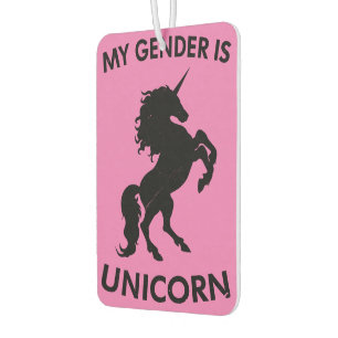 Mein Geschlecht ist Einhorn Autolufterfrischer