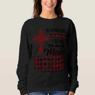 Mein Geschlecht wurde von Gott Anti-Demokrat zugew Sweatshirt