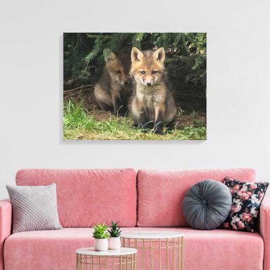 Mein Geschwister Leinwanddruck (Insitu (Wohnzimmer))