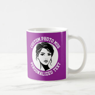 Mein Gesicht auf einer benutzerdefinierten Tasse P