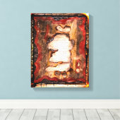 Mein Geständnis Leinwanddruck (Insitu (Holzboden))