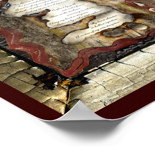 Mein Geständnis Poster (Ecke)