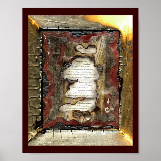 Mein Geständnis Poster (Vorne)