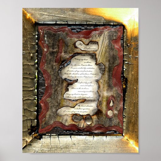 Mein Geständnis Poster (Vorne)