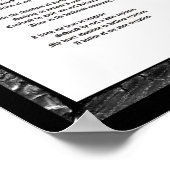 Mein Geständnis Poster (Ecke)