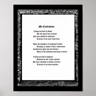 Mein Geständnis Poster