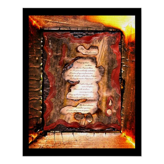 Mein Geständnis Poster (Vorderseite)