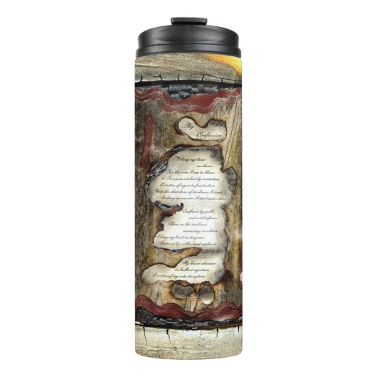 Mein Geständnis Thermosbecher (Vorderseite)