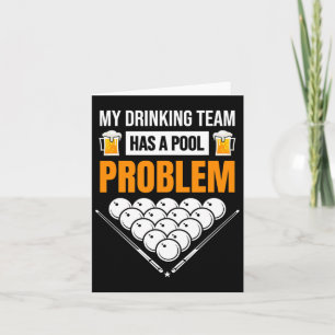 Mein Getränketeam hat ein Schwimmbadproblem bei ei Karte