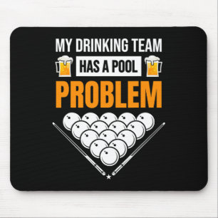Mein Getränketeam hat ein Schwimmbadproblem bei ei Mousepad