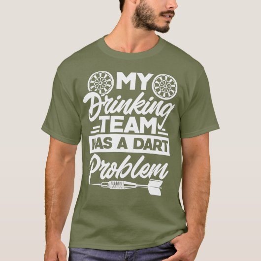 Mein Getränketeam hat ein trockenes Problem T-Shirt (Vorderseite)
