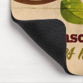 "Mein Gewissen" Motivation Affirmation Mousepad (Ecke)