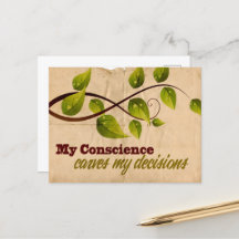 "Mein Gewissen" Motivation Affirmation
