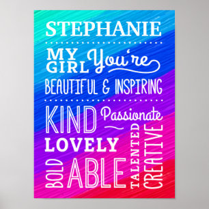 Mein Girl Phantastisch Compliments Poster