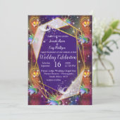 Mein glamouröses Funky Disco-Design Einladung (Stehend Vorderseite)