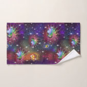 Mein glamouröses Funky Disco-Muster Badhandtuch Set (Handtuch)