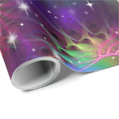 Mein glamouröses Funky Disco-Muster Geschenkpapier (Rolleneckpunkt)