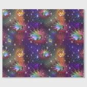 Mein glamouröses Funky Disco-Muster Geschenkpapier (Flach)