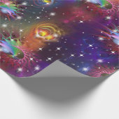 Mein glamouröses Funky Disco-Muster Geschenkpapier (Ecke)