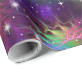 Mein glamouröses Funky Disco-Muster Geschenkpapier (Rolleneckpunkt)