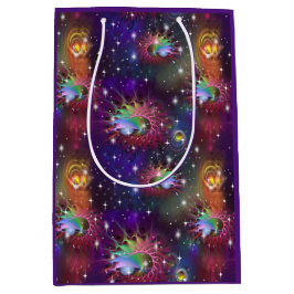 Mein glamouröses Funky Disco-Muster Mittlere Geschenktüte