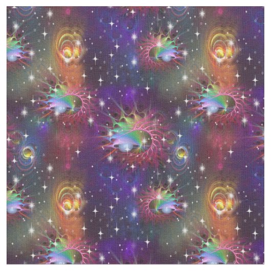 Mein glamouröses Funky Disco-Muster Stoff (Nahaufnahme)