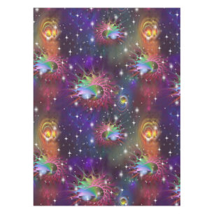 Mein glamouröses Funky Disco-Muster Tischdecke