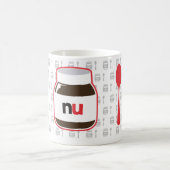 Mein Glas von Nutella Kaffeetasse (Mittel)