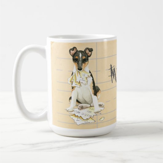 Mein glatter Collie aß meine Hausaufgaben Kaffeetasse (Links)