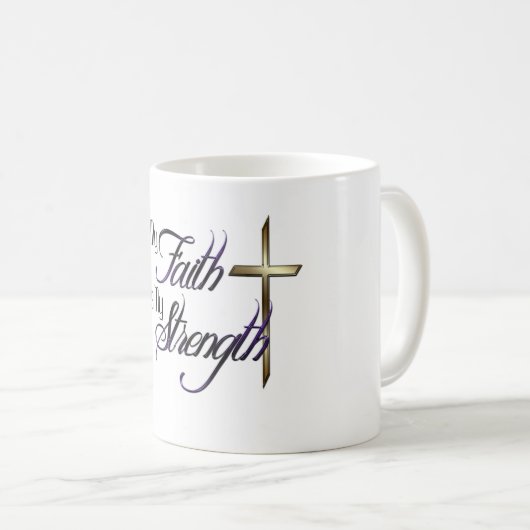 Mein Glaube Kaffeetasse (VorderseiteRechts)