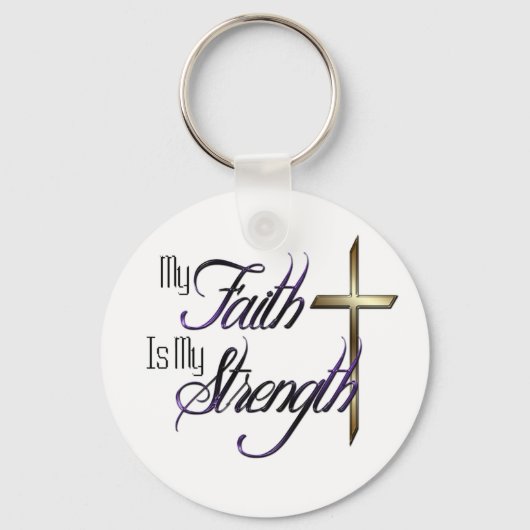 Mein Glaube Schlüsselanhänger (Vorderseite)