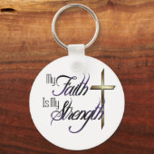 Mein Glaube Schlüsselanhänger (Vorderseite)