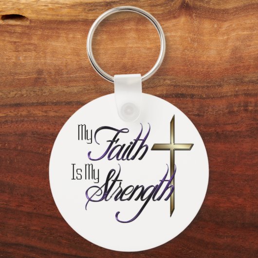 Mein Glaube Schlüsselanhänger (Vorderseite)