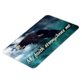 "Mein Glaube stärkt mich" Motivation Affirmation Magnet (Linke Seite)