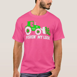 Mein Glück ausreizend Lustiger Traktor T-Shirt