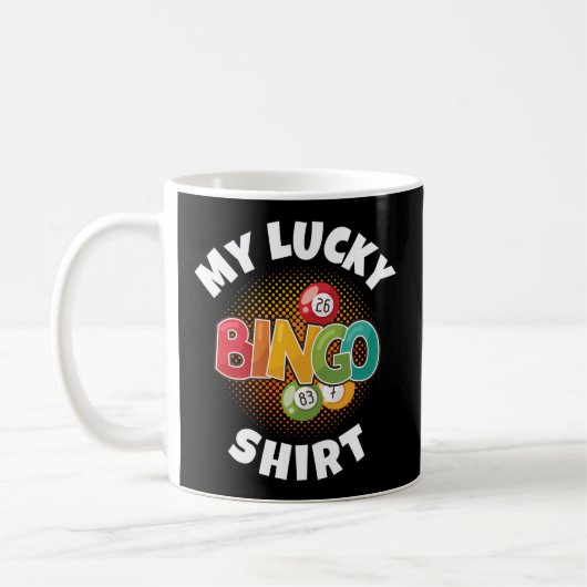 Mein Glück Bingo Bingo für Kaffeetasse (Links)