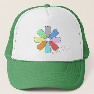 Mein Glück Blume Hut / Cap Truckerkappe