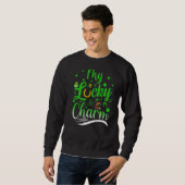 Mein Glück Charm St Patrick's Day Irish Sweatshirt (Vorne ganz)