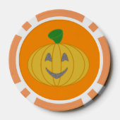 Mein Glück Orange Pumpkin Pokerchips (Rückseite)