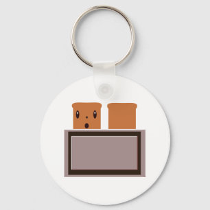 Mein Glück Toaster Schlüsselanhänger