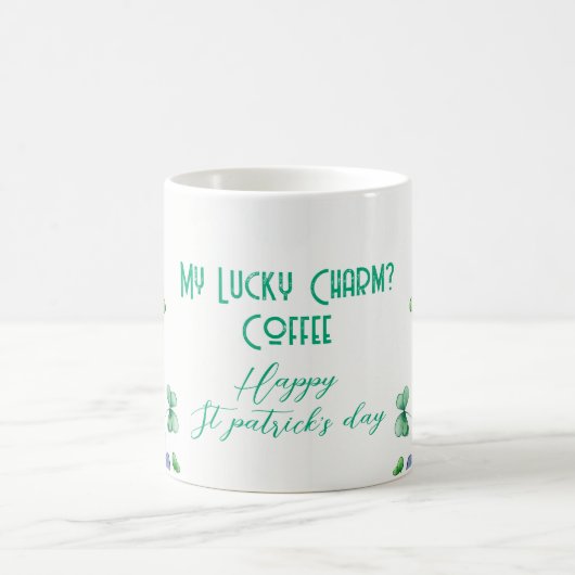 Mein glücklicher Arm? Coffee Kaffeetasse (Mittel)