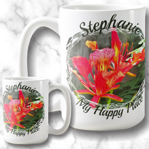 Mein glücklicher Ort Blume 1583 Kaffeetasse