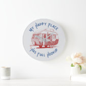 Mein glücklicher Ort hat eine vollständige Uhr (Zuhause)