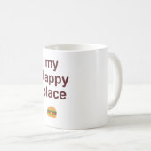 Mein glücklicher Ort Kaffeetasse (VorderseiteRechts)