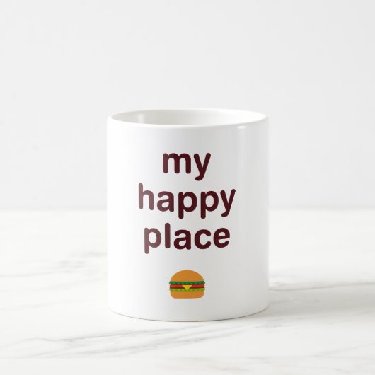 Mein glücklicher Ort Kaffeetasse (Mittel)