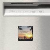 Mein glücklicher Ort Mexiko Magnet (In Situ (Geschirrspüler))